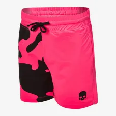 Теннисные шорты Hydrogen Tech Camo Fluo Pink T00452-723