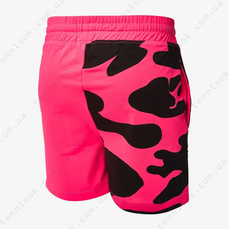 Теннисные шорты Hydrogen Tech Camo Fluo Pink T00452-723