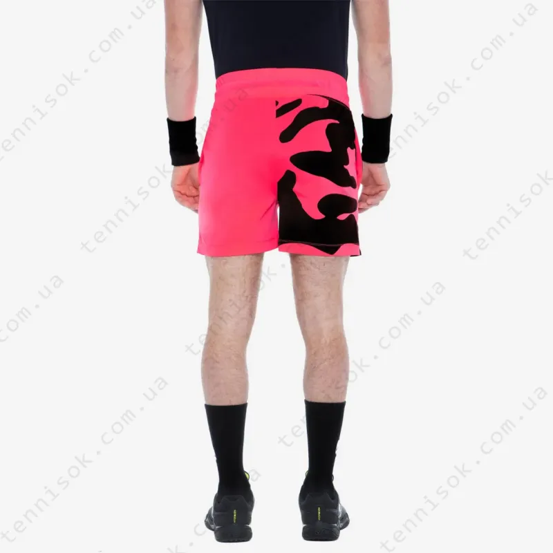 Теннисные шорты Hydrogen Tech Camo Fluo Pink T00452-723