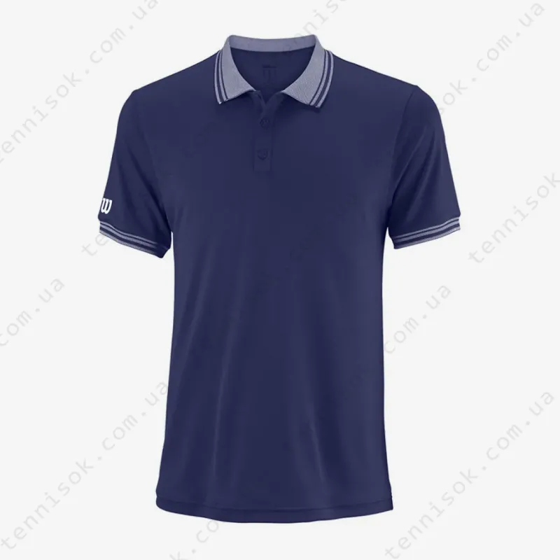 Теннисное поло Wilson Polo Team Blue WRA765404