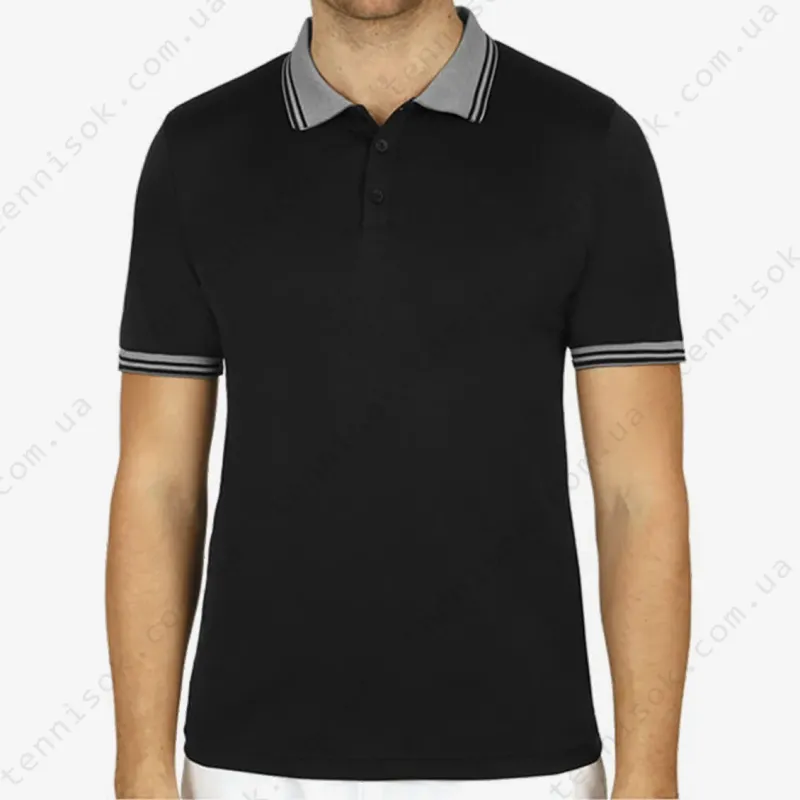 Теннисное поло Wilson Polo Team Black WRA765402