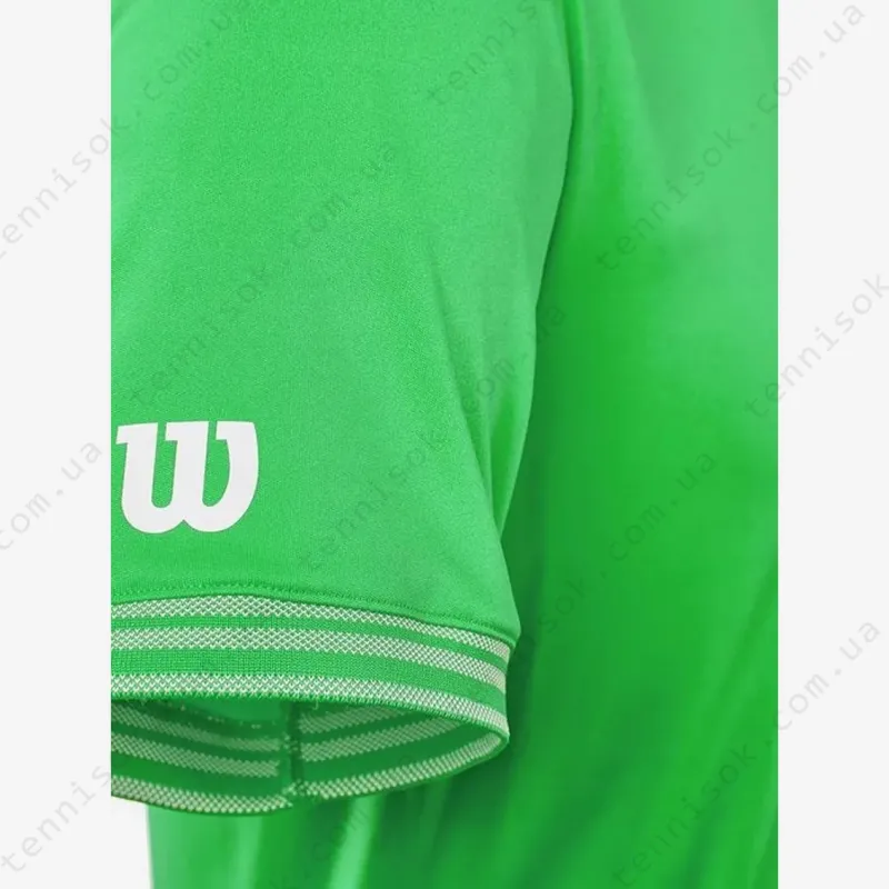 Теннисное поло Wilson Polo Team Green WRA765403
