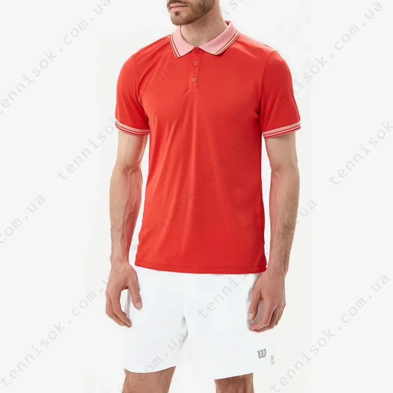 Теннисное поло Wilson Polo Team Red WRA765405