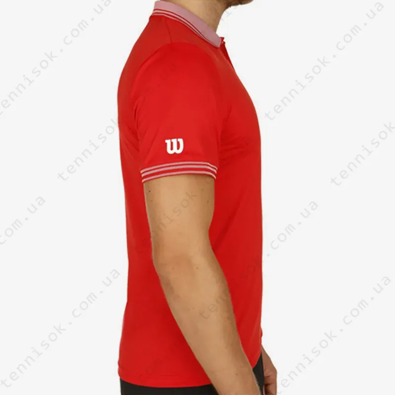Теннисное поло Wilson Polo Team Red WRA765405