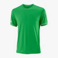 Теннисная футболка Wilson Team Solid Crew Green WRA765303