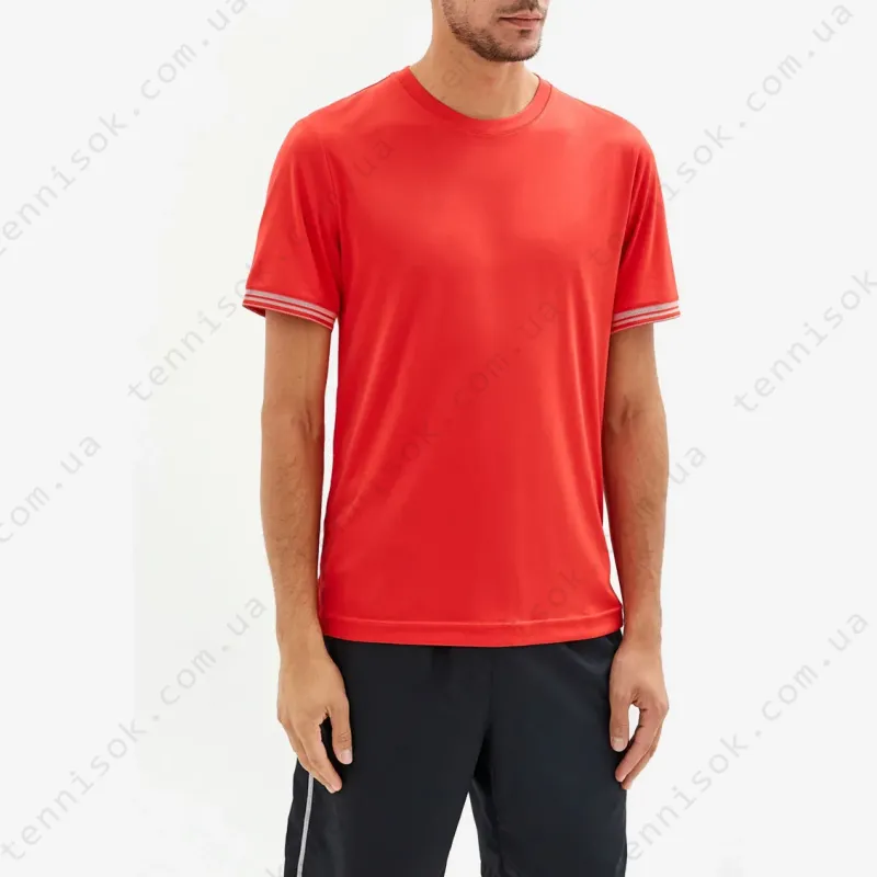 Тенісна футболка Wilson Team Solid Crew Red WRA765305