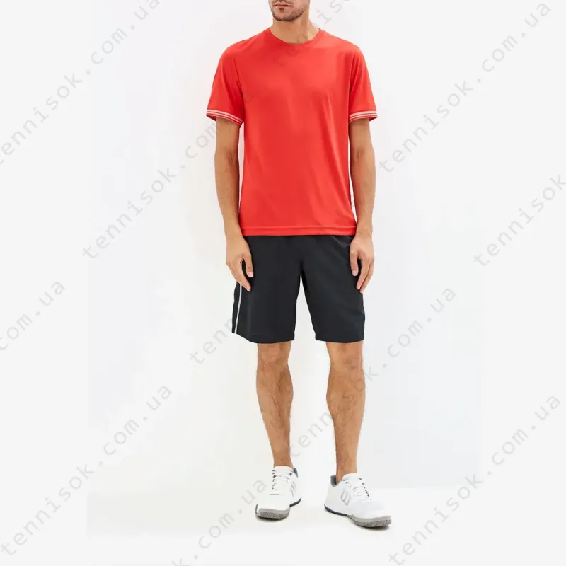 Тенісна футболка Wilson Team Solid Crew Red WRA765305