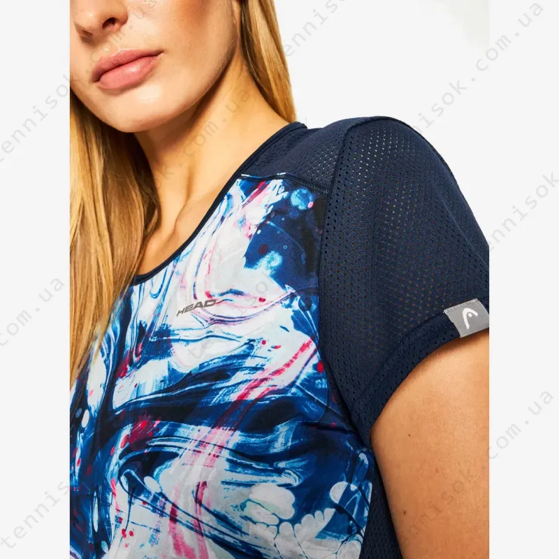 Футболка Head Summy Print/Navy 814230