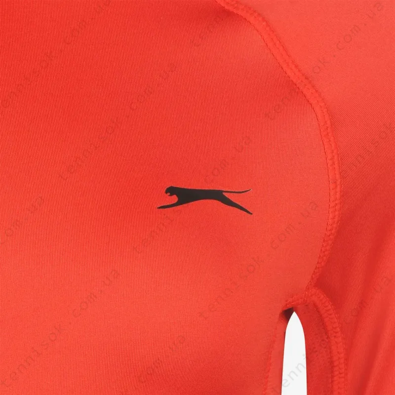 Футболка Slazenger Baseline 1/2 Zip Ld73 Red 631175-08