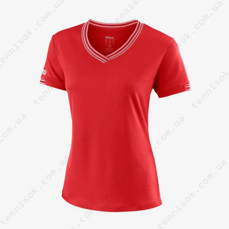 Футболка Wilson Team V-Neck Tee WRA770005