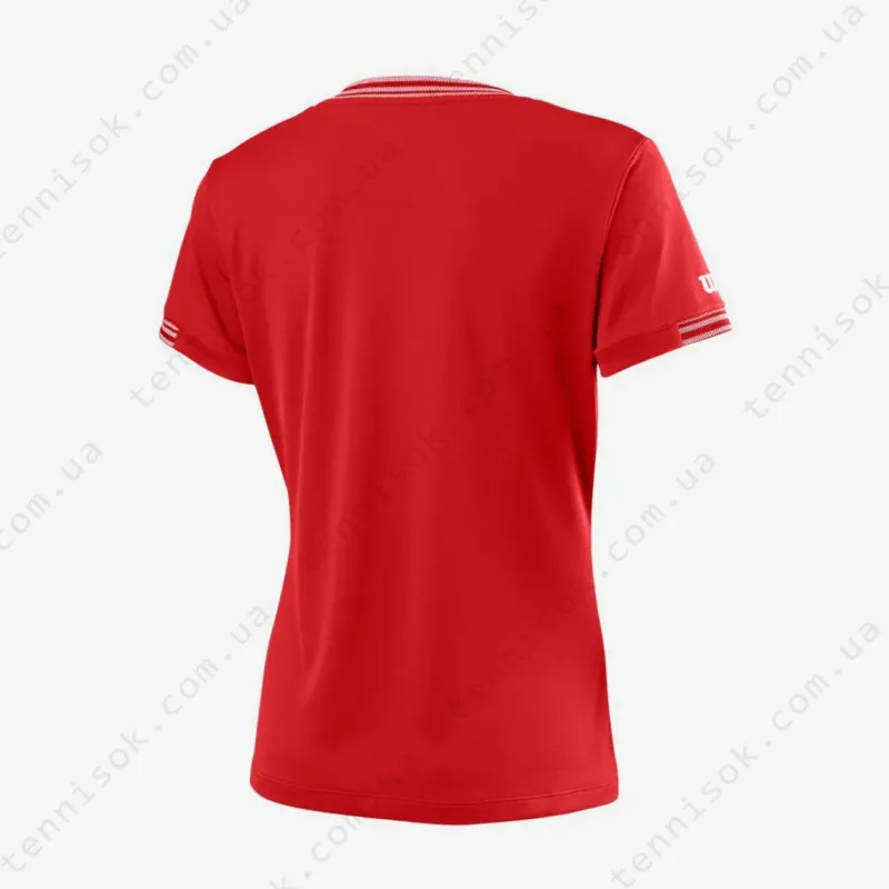 Футболка Wilson Team V-Neck Tee WRA770005
