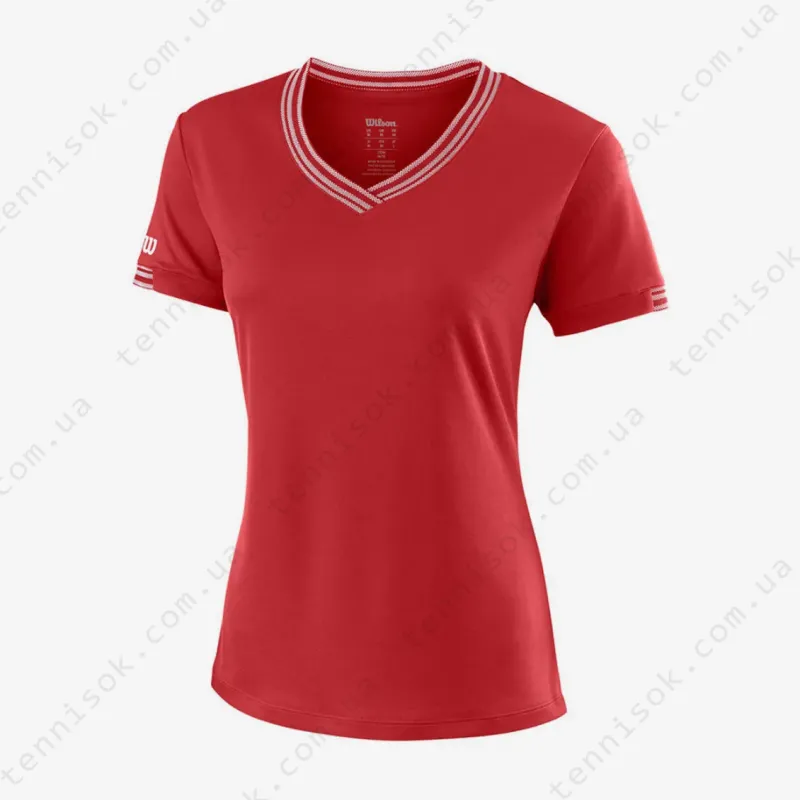 Футболка Wilson Team V-Neck Tee WRA770005
