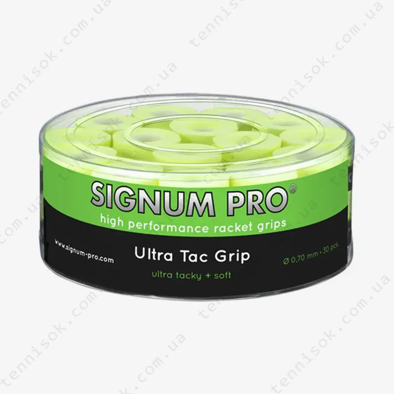 Овергрип Signum Pro Ultra Tac Yellow (поштучно)