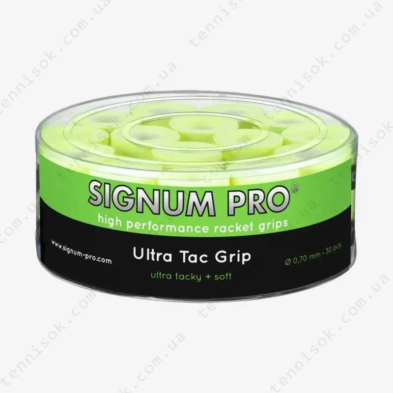 Овергрип Signum Pro Ultra Tac Yellow 30pcs