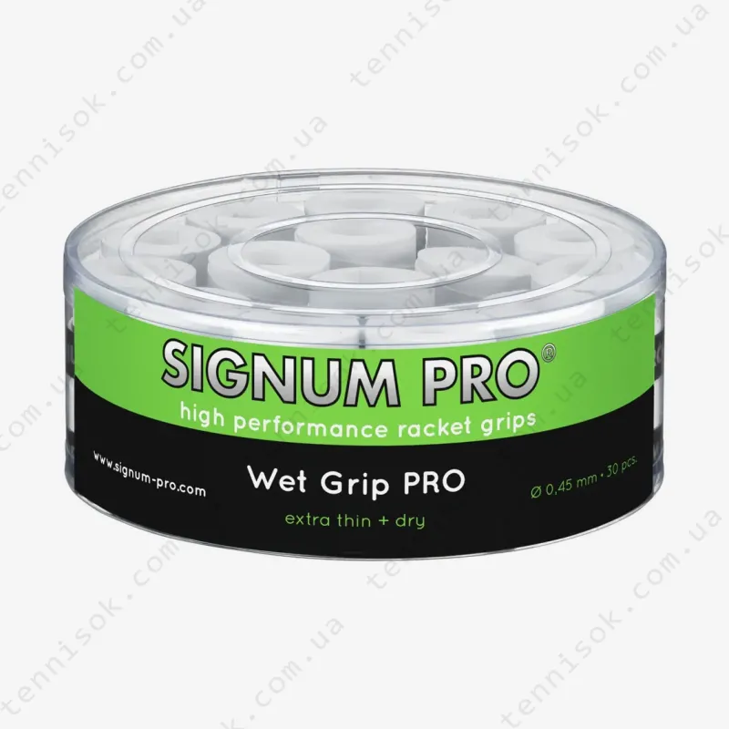 Овергрип Signum Pro Wet Grip Pro White (поштучно)