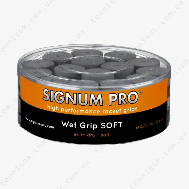 Намотки Signum Pro Wet Grip Soft Gray 30pcs