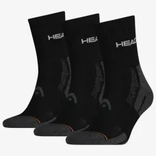 Носки Head Performance Short Crew 3P Grey/Black 741019001-200 (3 пары)