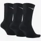 Носки Nike 3PPK Value Cotton Crew Black SX4508-001