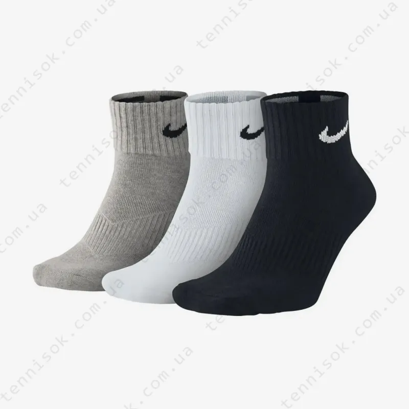 Носки Nike Cushion Quarter SX4703-901 (3 pcs)
