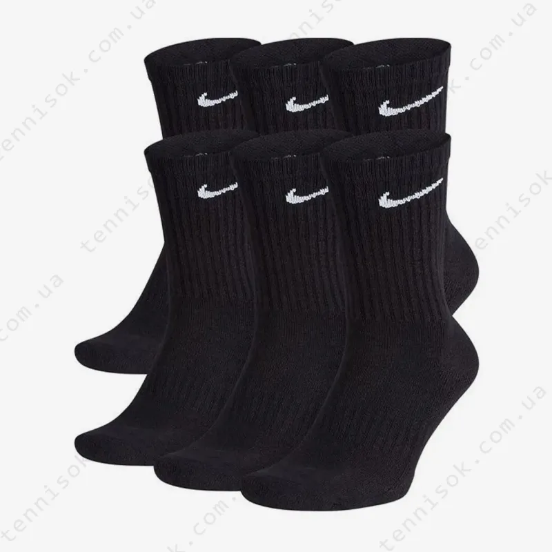 Носки Nike Everyday Cotton Cushioned Crew 6P SX7666-010