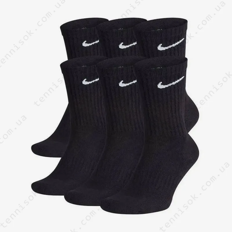 Носки Nike Everyday Cotton Cushioned Crew 6P SX7666-010