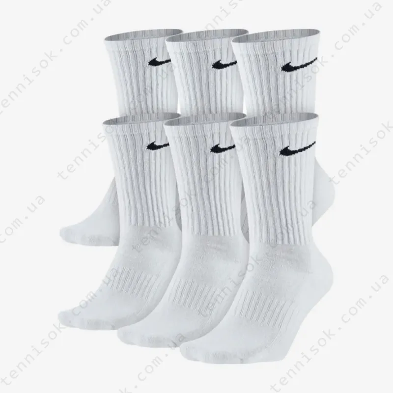 Носки Nike Everyday Cotton Cushioned Crew 6P SX7666-100
