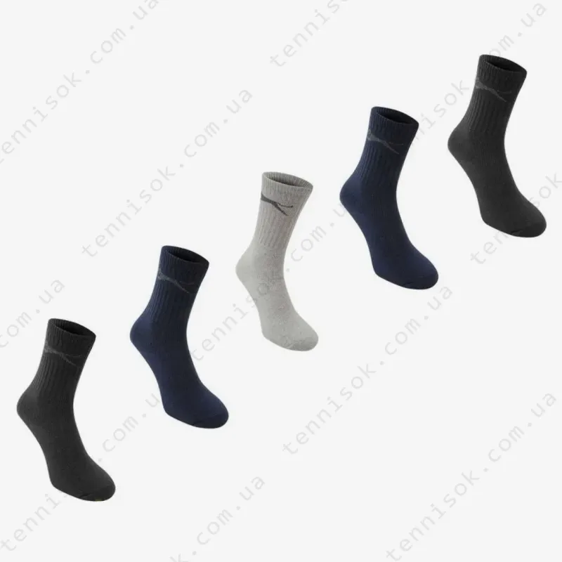 Носки Slazenger Crew Bright Assortment 5 пар