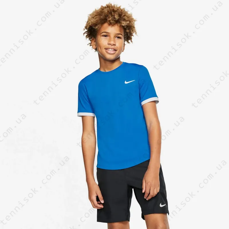 Теннисная футболка Nike Court Dry Crew CD0072-403