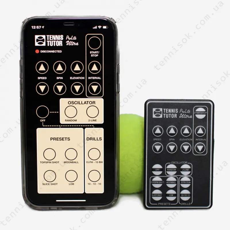 Теннисная пушка Tennis Tutor ProLite ULTRA (220V) + MF remote