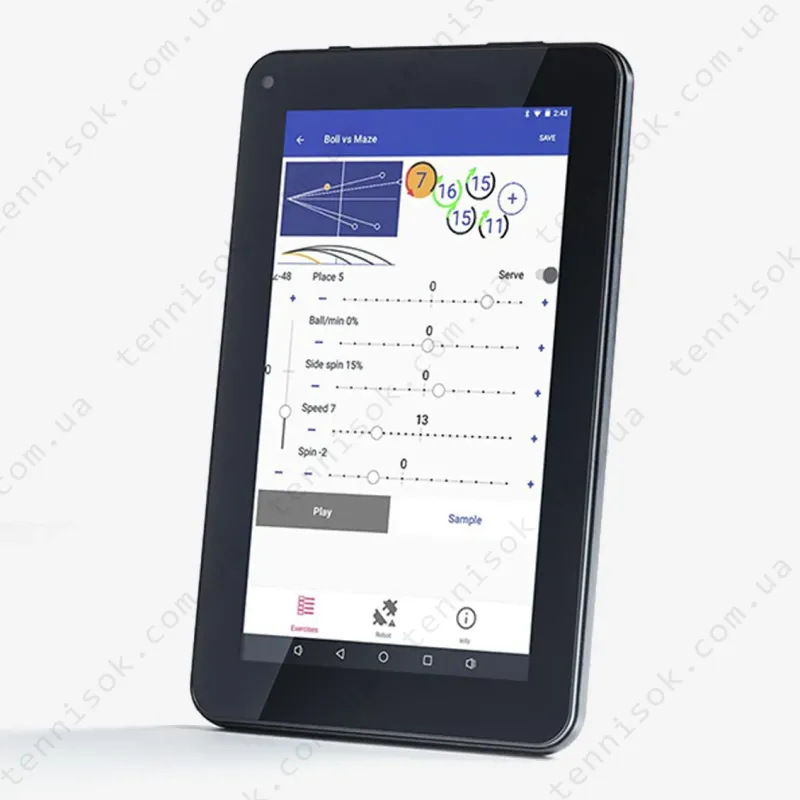 Тенісна гармата Butterfly Amicus Prime