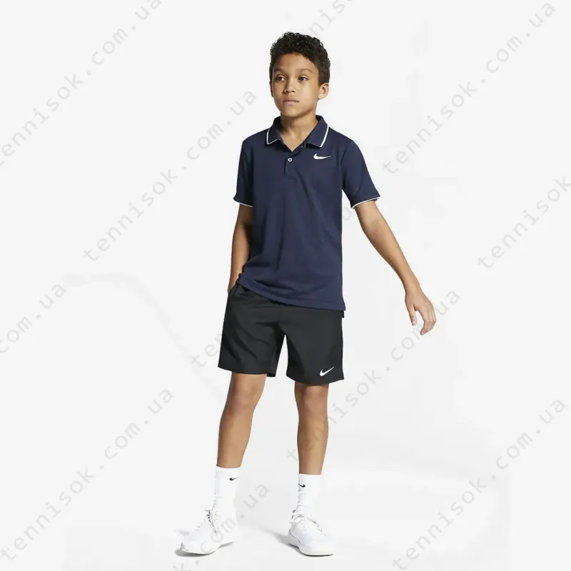 Теннисное поло Nike Court Dry Team Boy Polo BQ8792-451