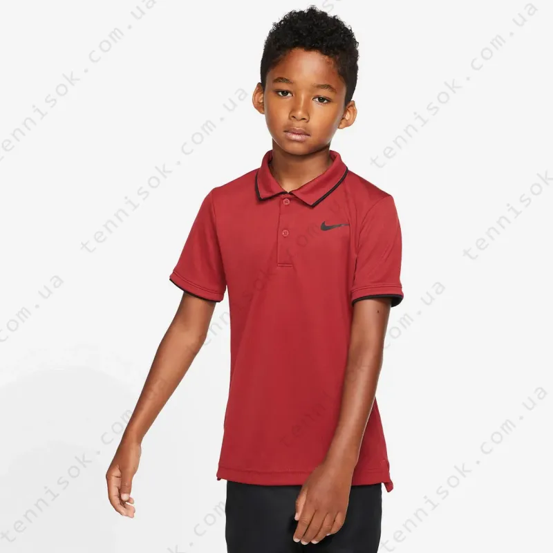 Теннисное поло Nike Court Dry Team Boy Polo BQ8792-613
