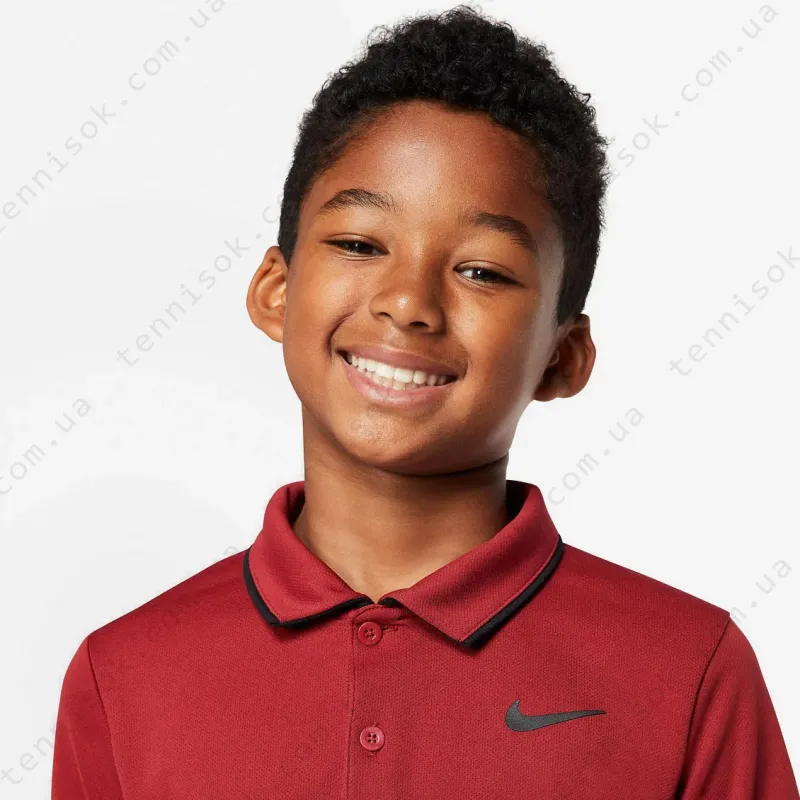 Теннисное поло Nike Court Dry Team Boy Polo BQ8792-613
