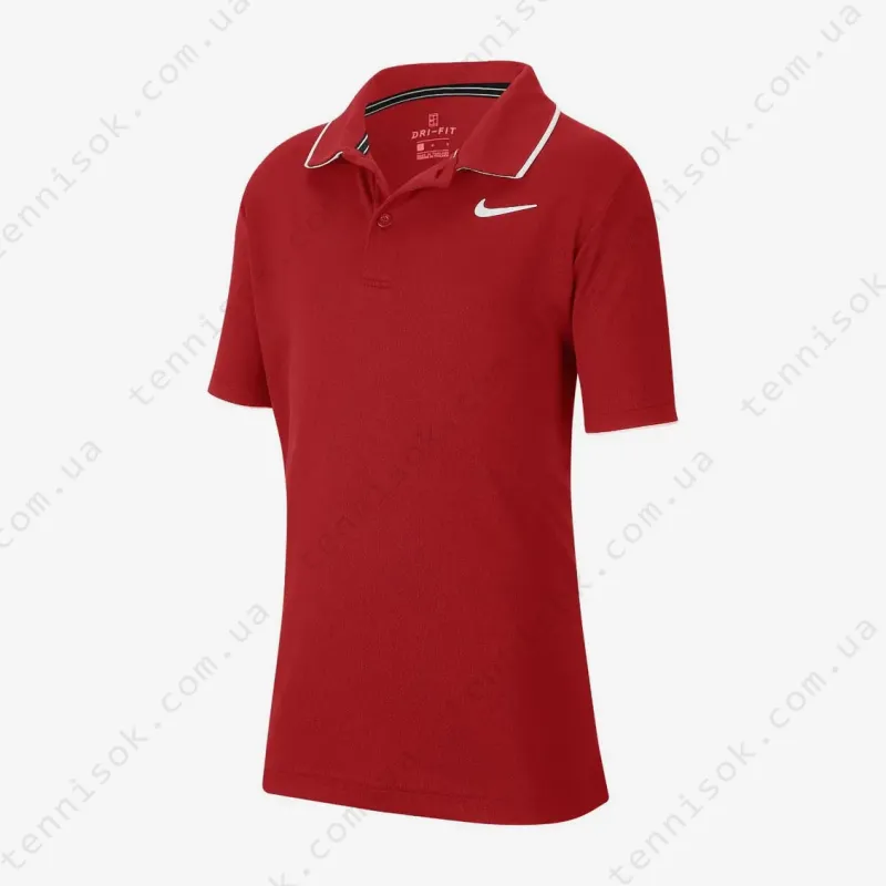 Теннисное поло Nike Court Dry Team Boy Polo BQ8792-687