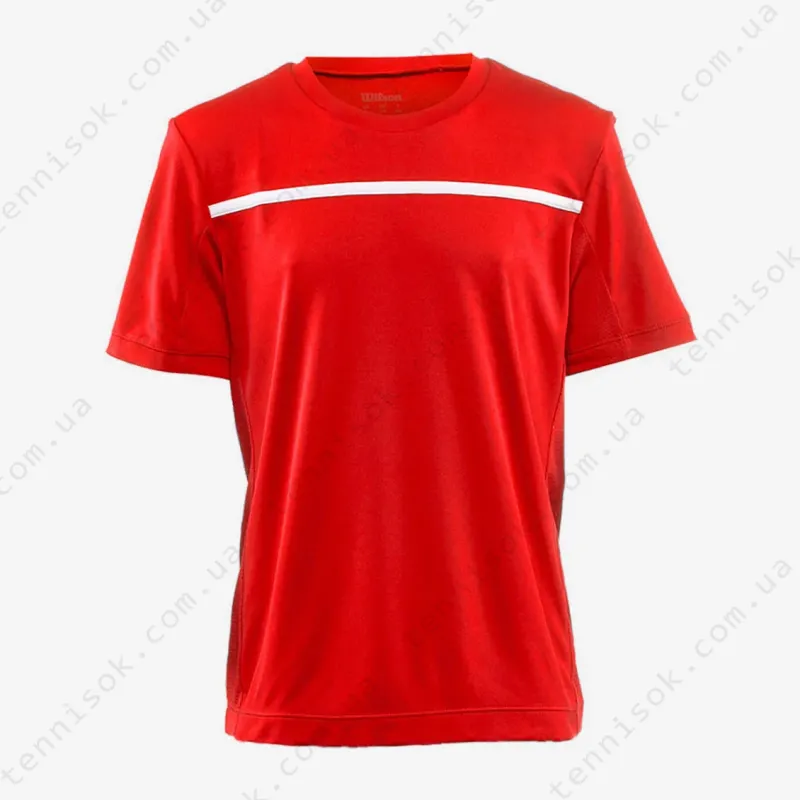Тенісна футболка Wilson Boys Team Crew WRA725705