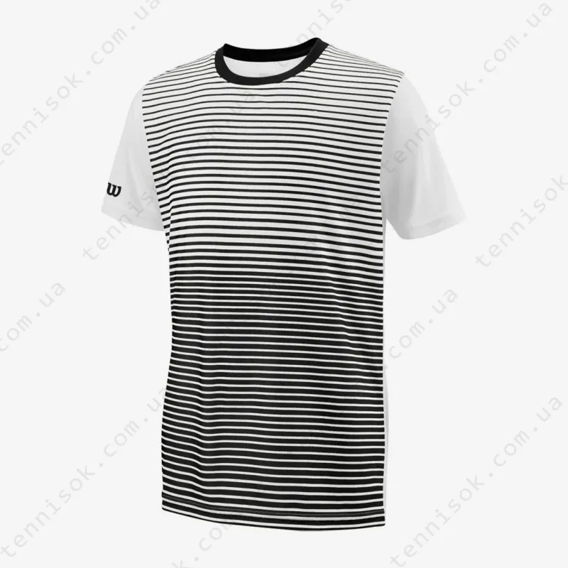 Теннисная футболка Wilson Team Striped T-Shirt WRA767201