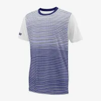 Теннисная футболка Wilson Team Striped T-Shirt WRA767203