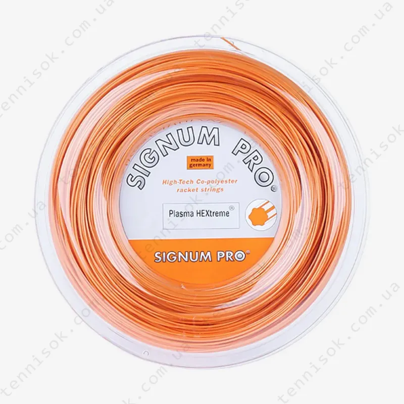 Тенісні струни Signum Pro Plasma HEXtreme 200m