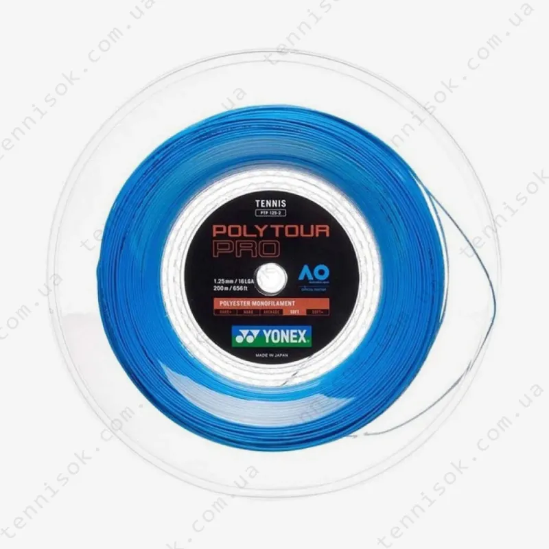 Тенісні струни Yonex Poly Tour Pro Deep Blue (200m)