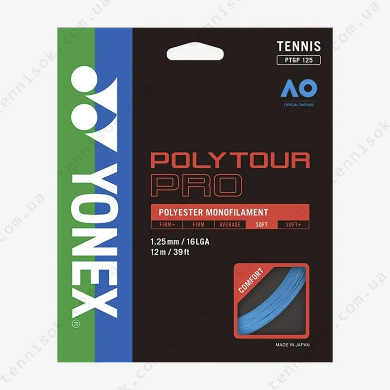 Теннисные струны Yonex Poly Tour Pro Deep Blue 12,2m (размотка)