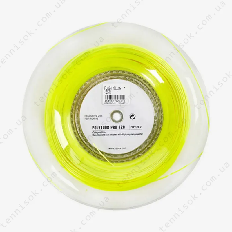 Тенісні струни Yonex Poly Tour Pro Flash Yellow (200m)