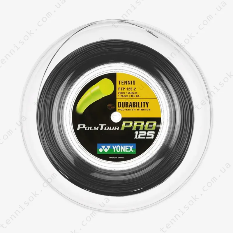 Теннисные струны Yonex Poly Tour Pro Graphite (200m)