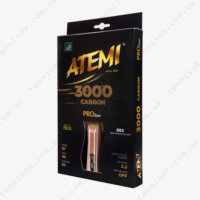 Ракетки для настільного тенісу Atemi 3000 Carbon Eco-Line