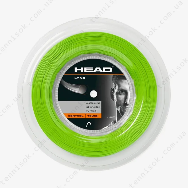 Теннисные струны Head Lynx Green 200m