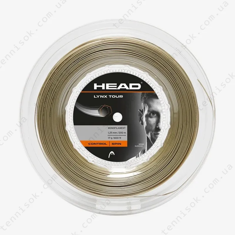 Теннисные струны Head Lynx Tour Champagne 200m
