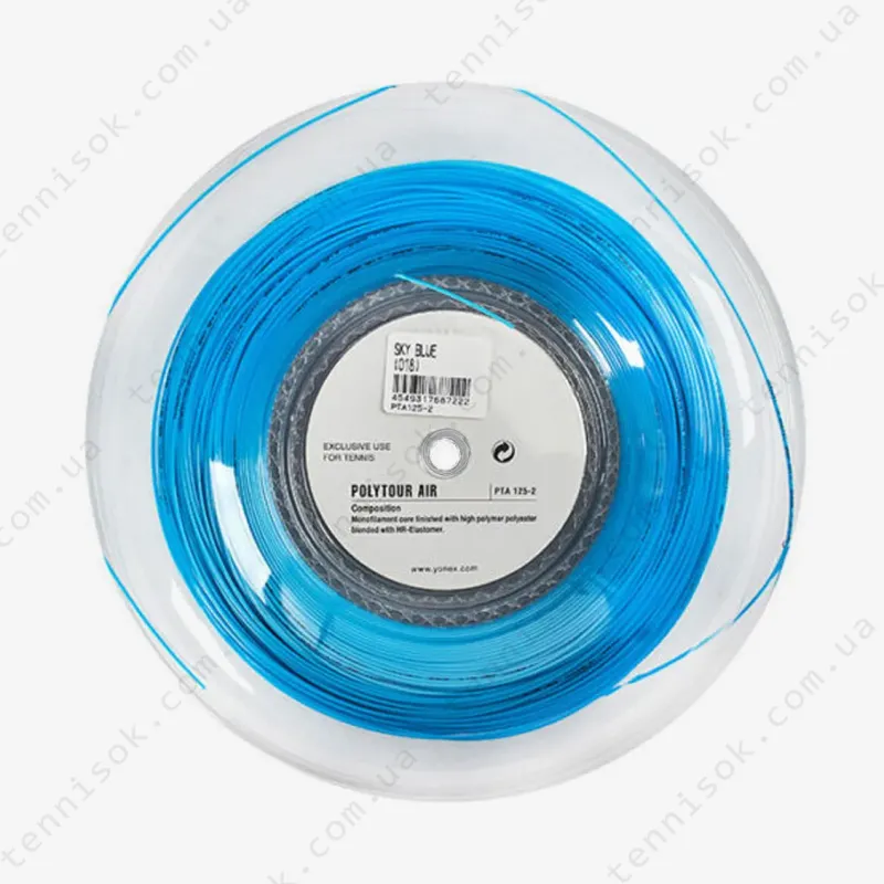 Тенісні струни Yonex Poly Tour Air Sky Blue (200m)