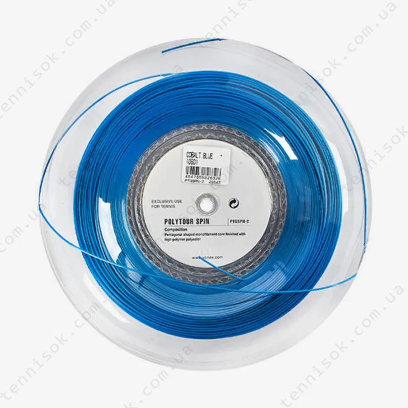 Теннисные струны Yonex Poly Tour Spin Cobalt Blue (200 m)