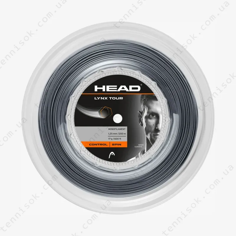 Теннисные струны Head Lynx Tour Grey 200m