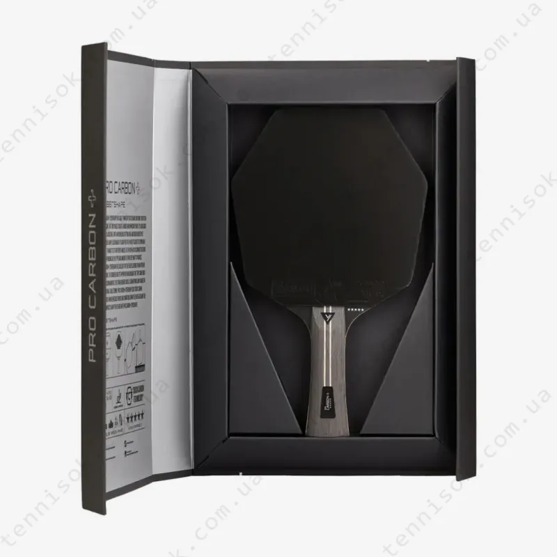 Ракетки для настільного тенісу Stiga Pro Carbon Plus Cybershape 5-Star FL