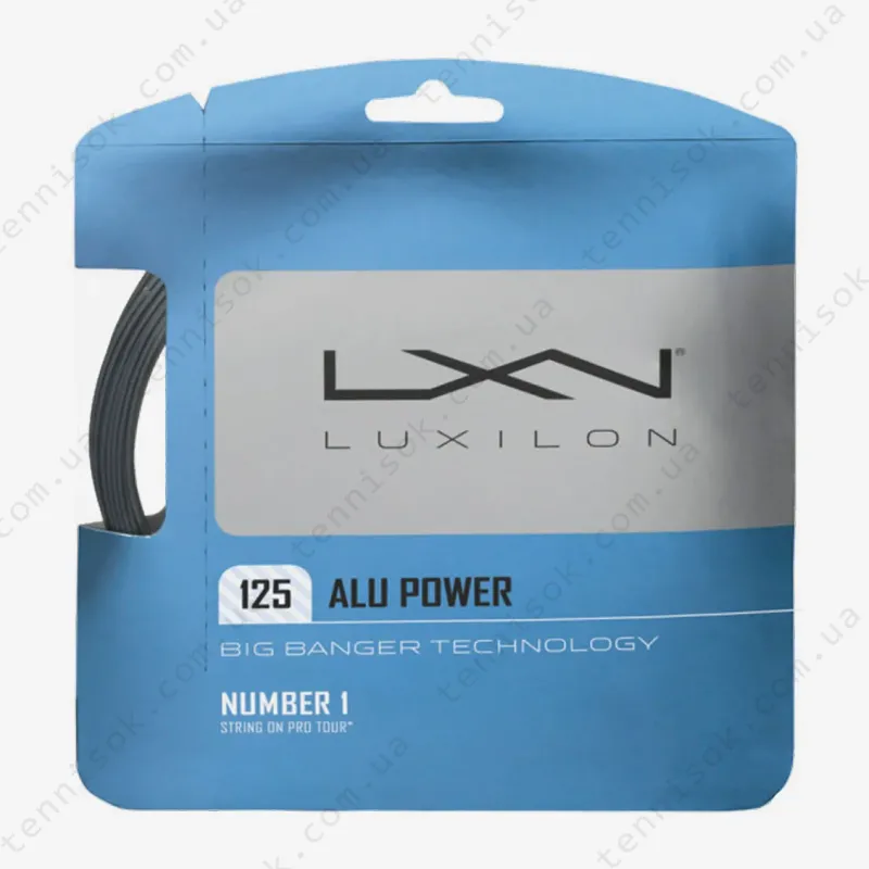 Теннисные струны Luxilon Alu Power 12.2m WRZ995100SI (размотка)